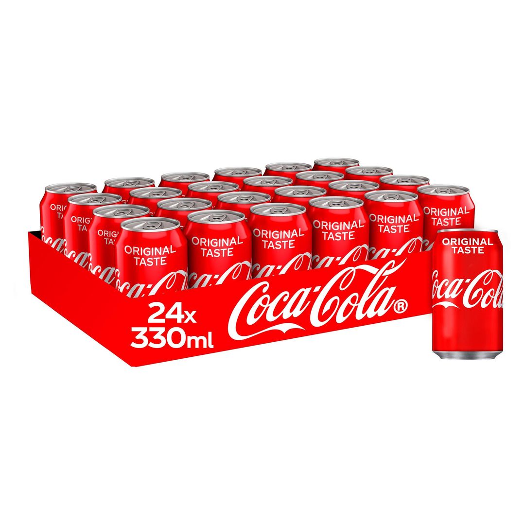 Coca-Cola Original Taste 330 ml - Image 1