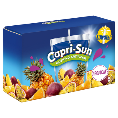 Capri-Sun Tropical 8 x 200ml Kids' Juice Drink