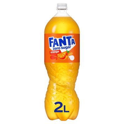 Fanta Orange Zero 2L - Thumbnail 2