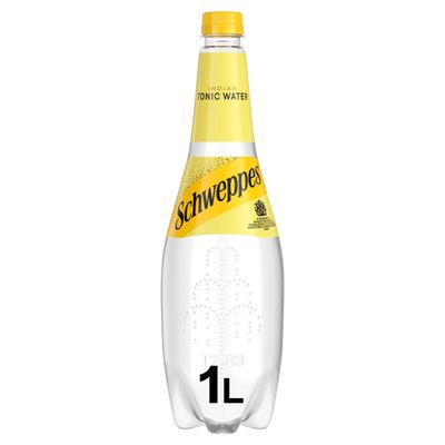 Schweppes Tonic, 6 x 1 L Multipack