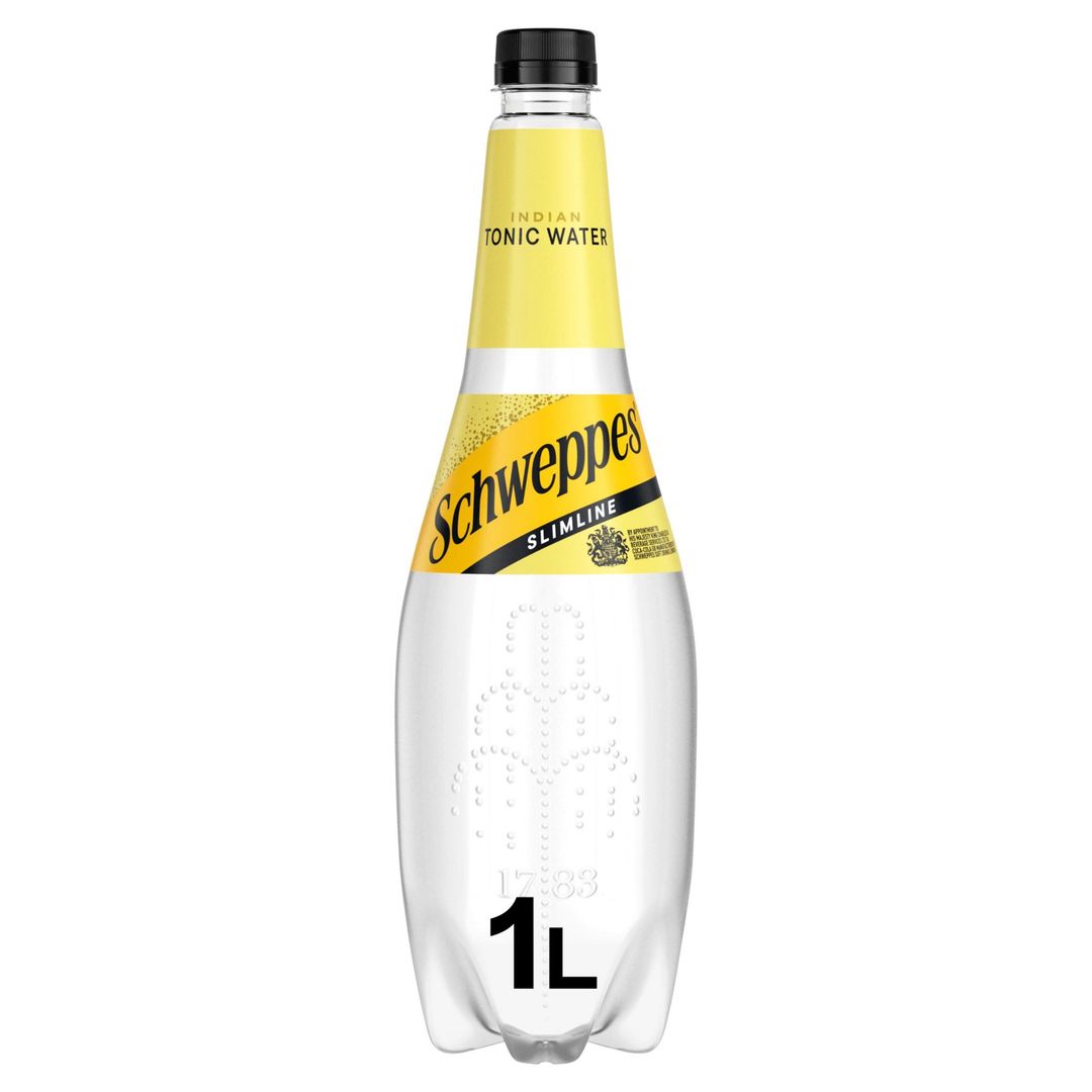 Schweppes Slimline Tonic Water 1L Bottle - Image 1