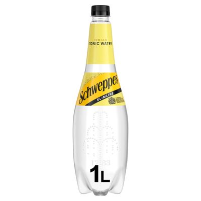 Schweppes Slimline Tonic Water 1L Bottle