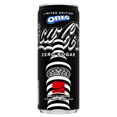 Coca Cola Limited Edition Oreo Zero Sugar, 24 x 250 ml