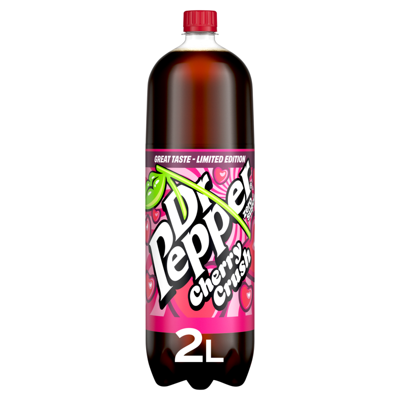 Dr Pepper Zero Cherry Crush 2L - Image 1