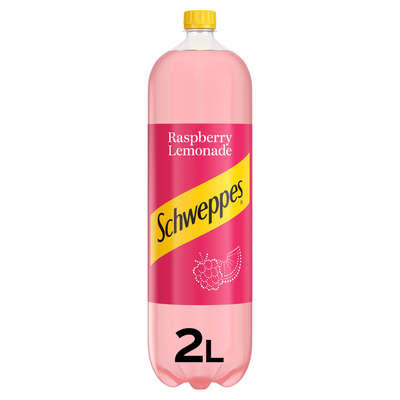 Schweppes Raspberry Lemonade 2L - Thumbnail 2