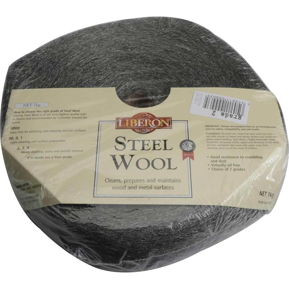Liberon Steel Wire Wool 2 1kg - Image 1