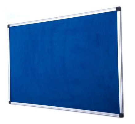 Bi-Office Fire Retardant Notice Board insert notice board Indoor Blue