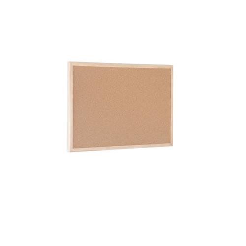Bi-Office MC010012010 bulletin board Fixed bulletin board Pine Cork. W - Image 1