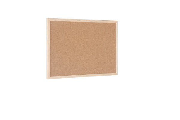 Bi-Office MC030012010 bulletin board Fixed bulletin board Pine Cork. W - Image 1