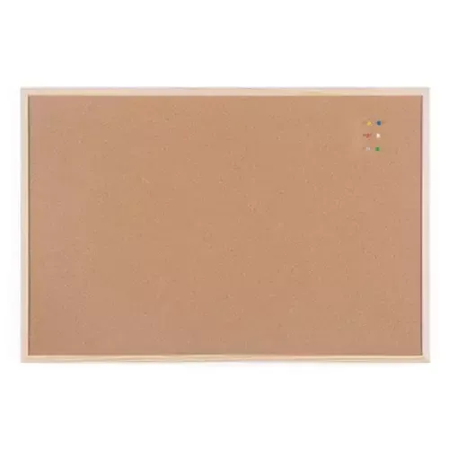 Bi-Office MC070012010 sign holder/information stand Cork Pinewood Brown Pine - Image 1