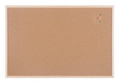 Bi-Office MC070012010 sign holder/information stand Cork Pinewood Brown Pine - Thumbnail 2