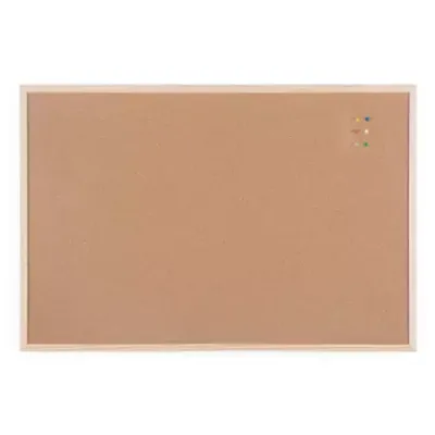 Bi-Office MC070012010 sign holder/information stand Cork Pinewood Brown Pine