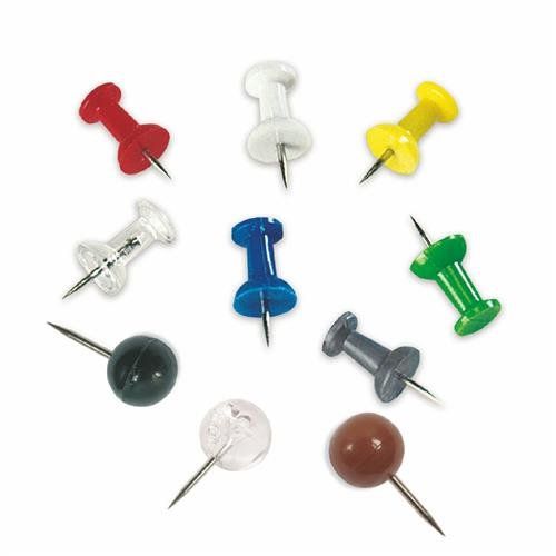 Bi-Office PI0324 pin/tack Multicolour 200 pc(s) - Image 1
