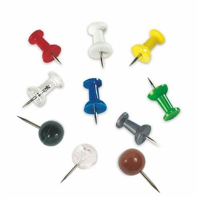 Bi-Office PI0324 pin/tack Multicolour 200 pc(s)