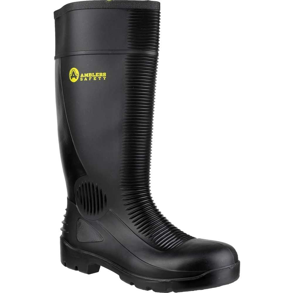 Amblers Safety FS100 Construction Safety Wellington Black Size 10.5 - Image 1