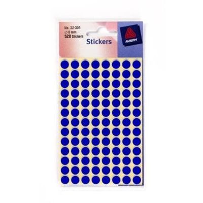 Avery Coloured Labels in Packets