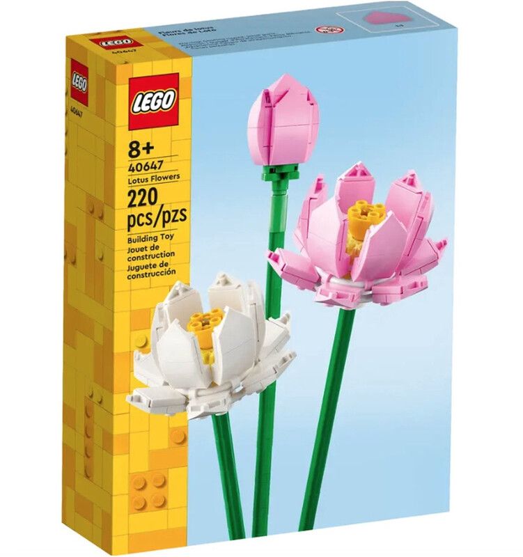 LEGO Botanicals 40647 Lotus Flowers Set - Image 1