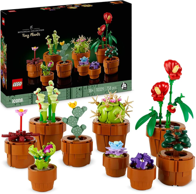 LEGO Botanicals 10329 Tiny Plants Set for Adults - Thumbnail 2