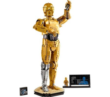 LEGO Star Wars 75398 C-3PO Model Set for Adults - Thumbnail 2