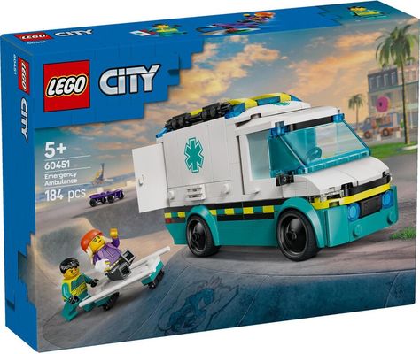 LEGO City 60451 Emergency Ambulance Set