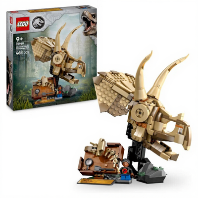 LEGO Jurassic World 76969 Dinosaur Fossils: Triceratops Skull Set - Thumbnail 2