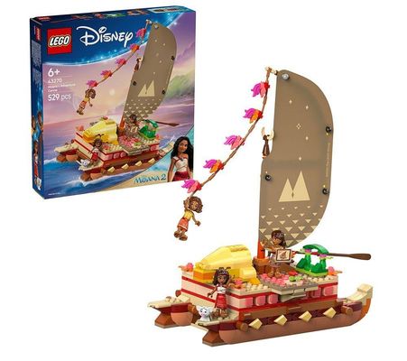 LEGO Disney Princess 43270 Moana's Adventure Canoe Set - Thumbnail 2