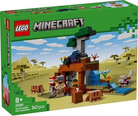 LEGO Minecraft 21269 The Armadillo Mine Expedition Set