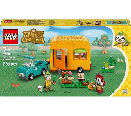 LEGO Animal Crossing 77054 Leifs Caravan & Garden Shop Set
