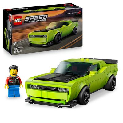 LEGO Speed Champions 77237 Dodge Challenger SRT Hellcat Sports Car Set