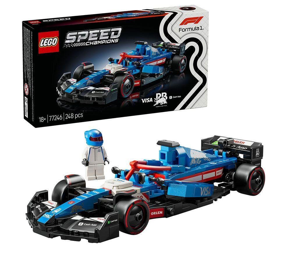 LEGO Speed Champions 77246 Visa Cash App RB VCARB 01 F1 Race Car Set for Adults - Image 1
