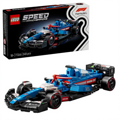 LEGO Speed Champions 77246 Visa Cash App RB VCARB 01 F1 Race Car Set for Adults - Thumbnail 2