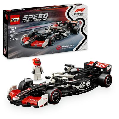 LEGO Speed Champions 77250 MoneyGram Haas F1 Team VF-24 Race Car Set