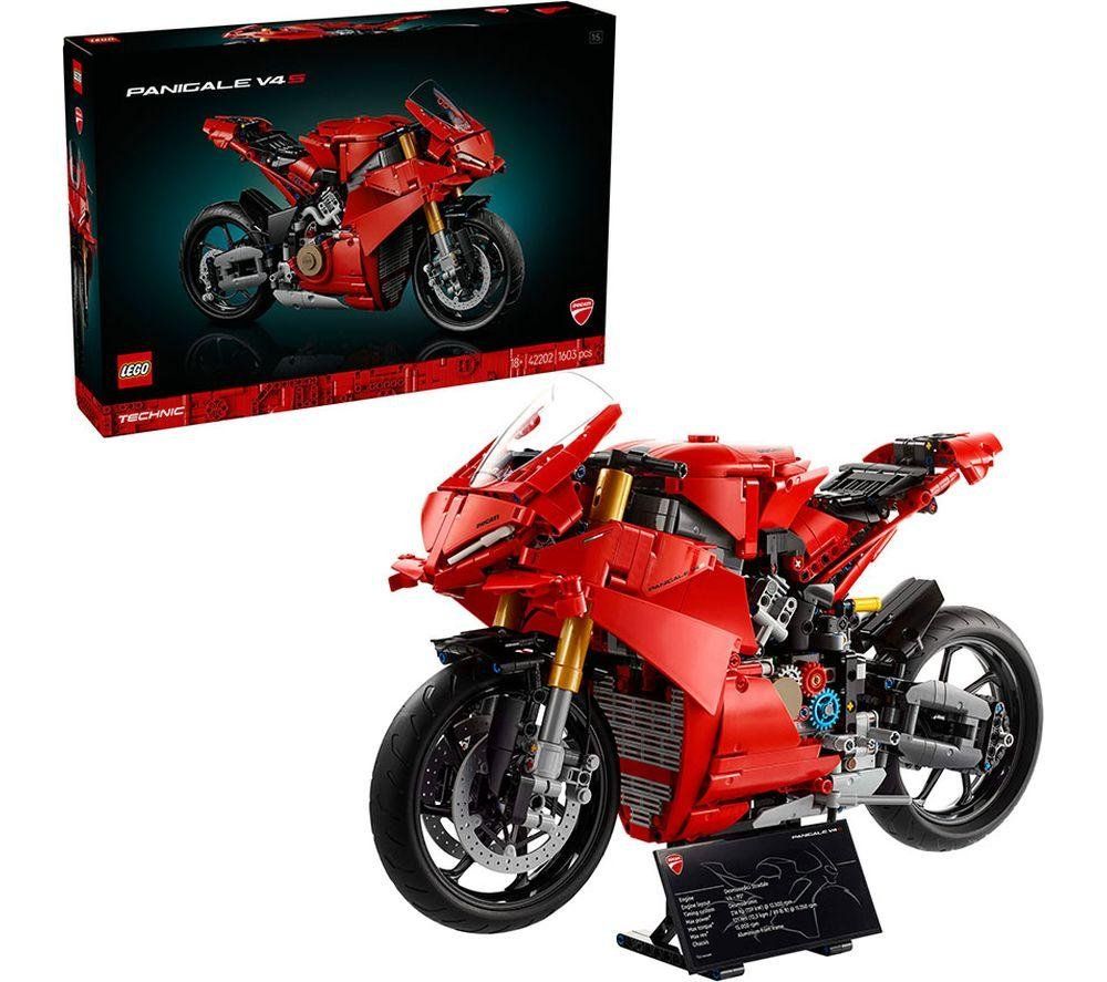 LEGO Technic 42202 Ducati Panigale V4 S Motorcycle Set for Adults - Image 1