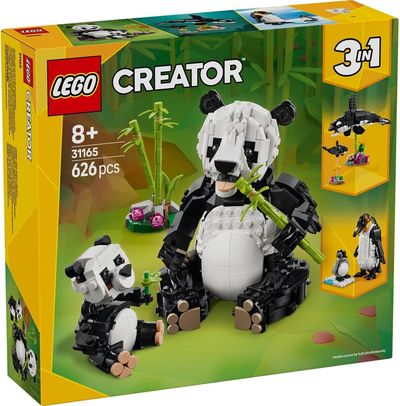 LEGO Creator 31165 3-in-1 Wild Animals: Panda Family Set