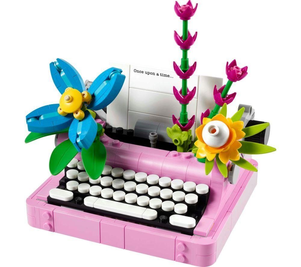 LEGO Creator 31169 3-in-1 Typewriter with Flowers Set - Image 1