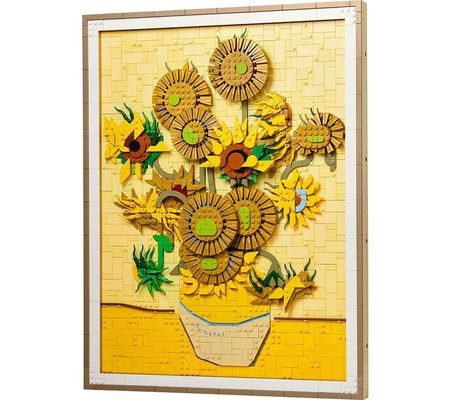 LEGO Art 31215 Vincent van Gogh - Sunflowers Wall Art Set for Adults - Thumbnail 2