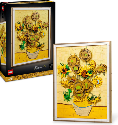 LEGO Art 31215 Vincent van Gogh - Sunflowers Wall Art Set for Adults