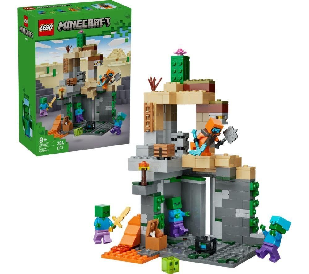 LEGO Minecraft 21587 Zombie Dungeon Set - Image 1