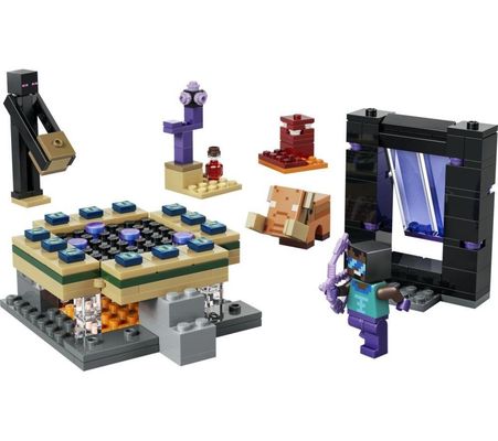 LEGO Minecraft 21584 Nether & End Portal Journey Set