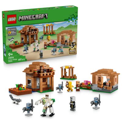 LEGO Minecraft 21596 Evoker Village Attack Set