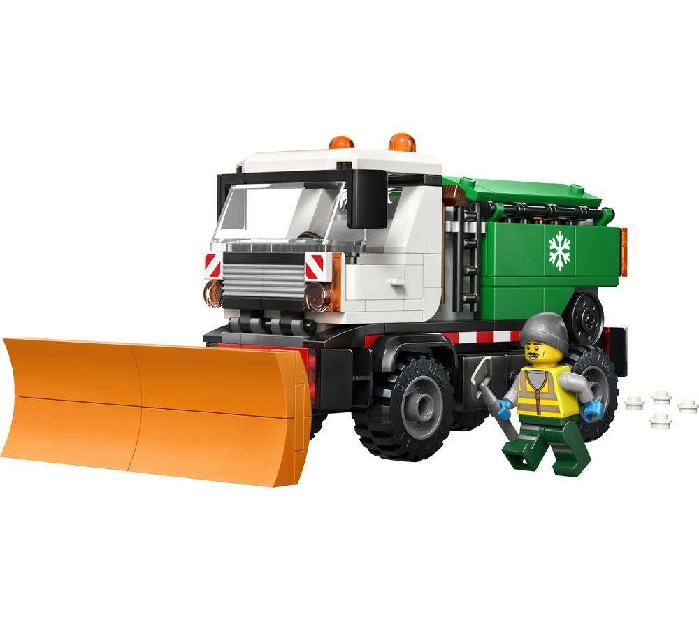 LEGO City 60490 Snowplough Truck Set - Image 1