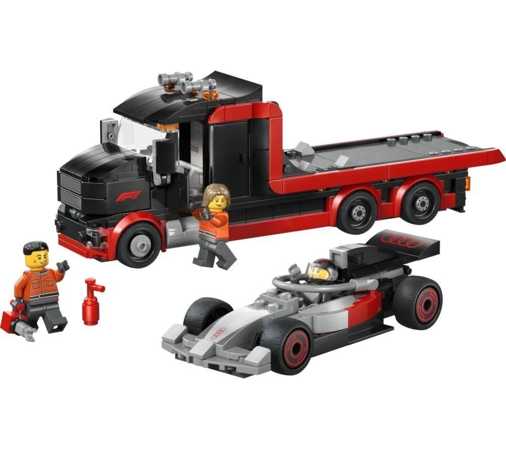 LEGO City 60493 F1 Display Truck with Audi F1 Race Car Set - Image 1