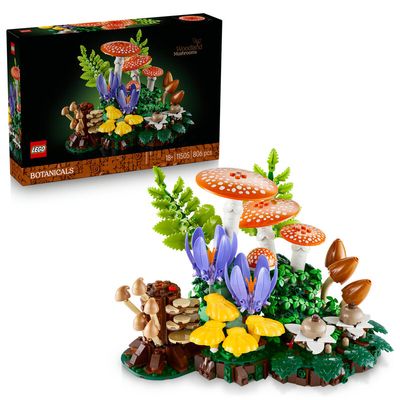LEGO Botanicals 11505 Woodland Mushrooms Set for Adults