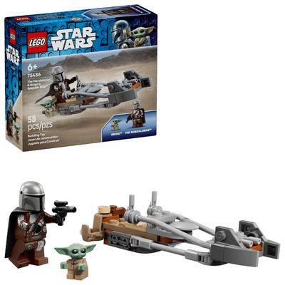 LEGO Star Wars 75436 The Mandalorian & Grogu's Speeder Bike Set