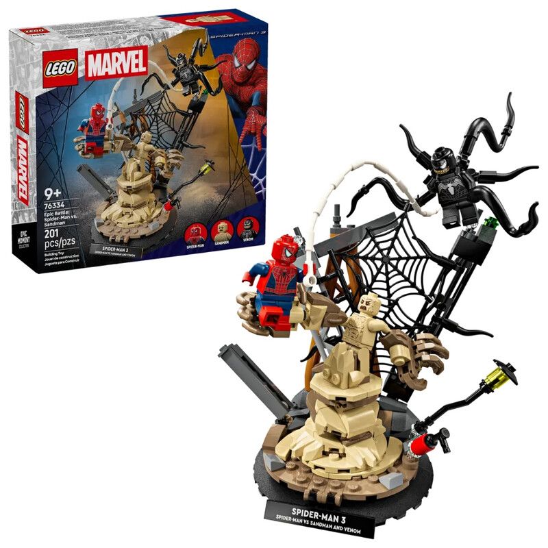 LEGO Marvel 76334 Epic Battle: Spider-Man vs. Sandman Set - Image 1