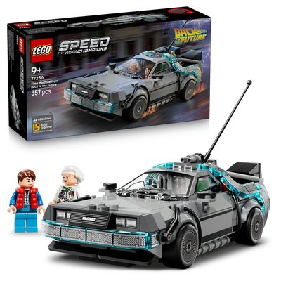 LEGO Speed Champions 77256 Time Machine from Back to the Future Set