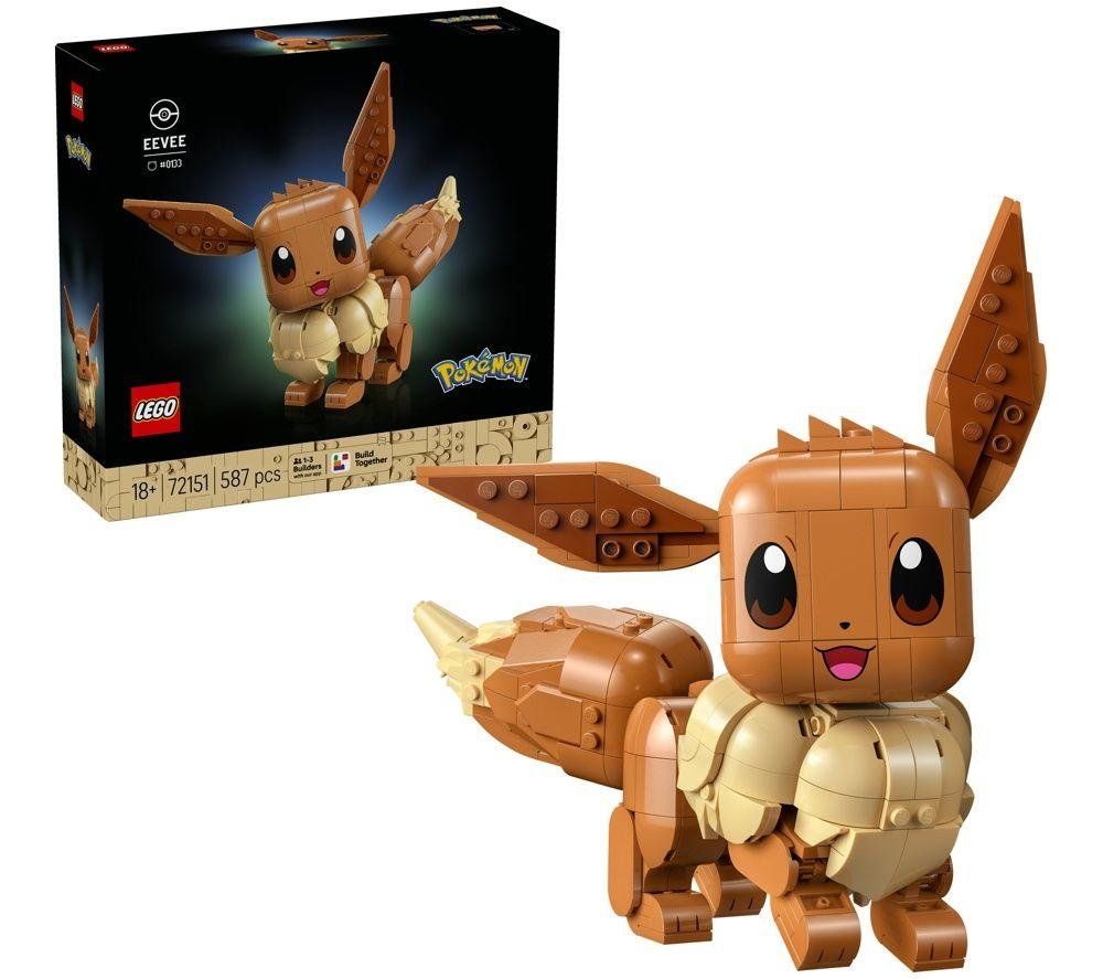 LEGO Pokémon 72151 Eevee Set for Adults - Image 1