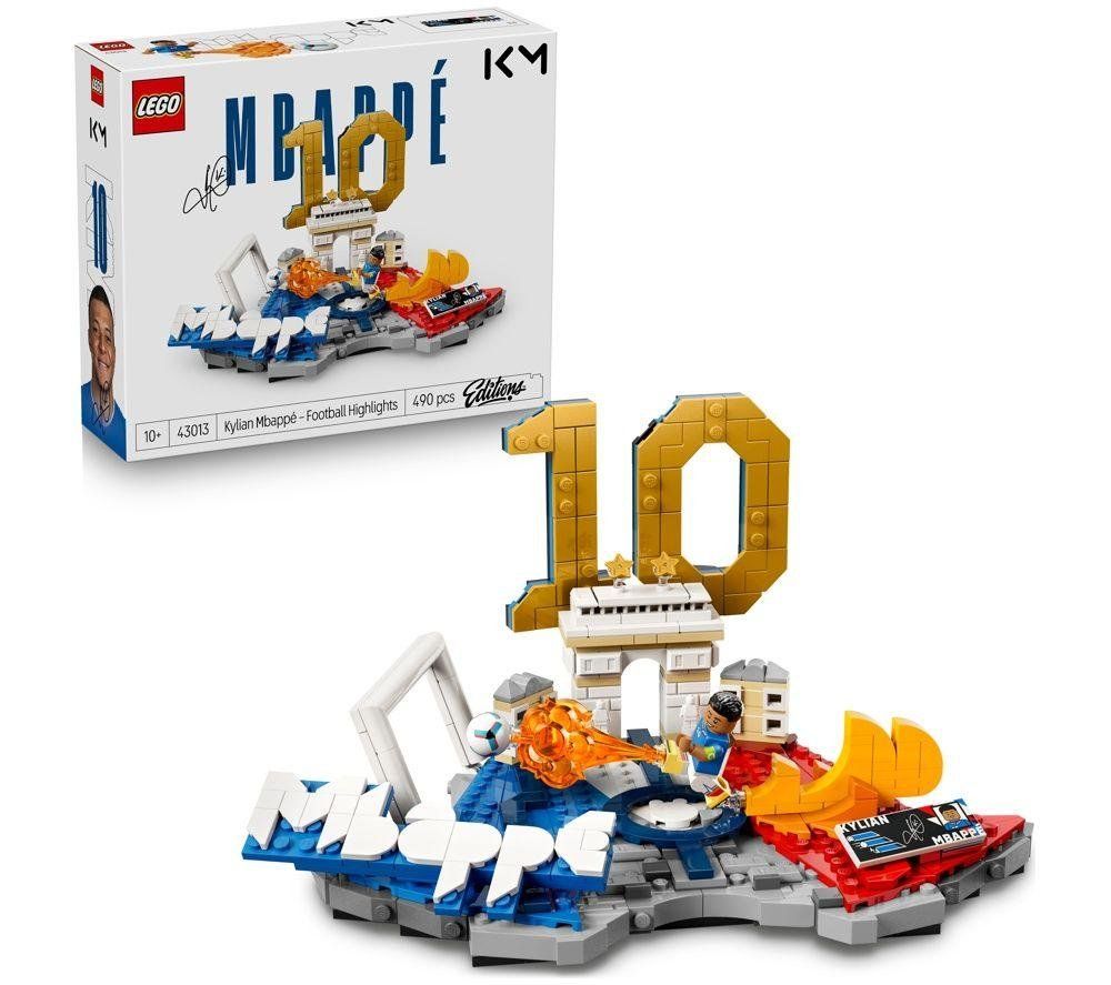 LEGO Editions 43013 Kylian Mbappé: Football Highlights Set - Image 1