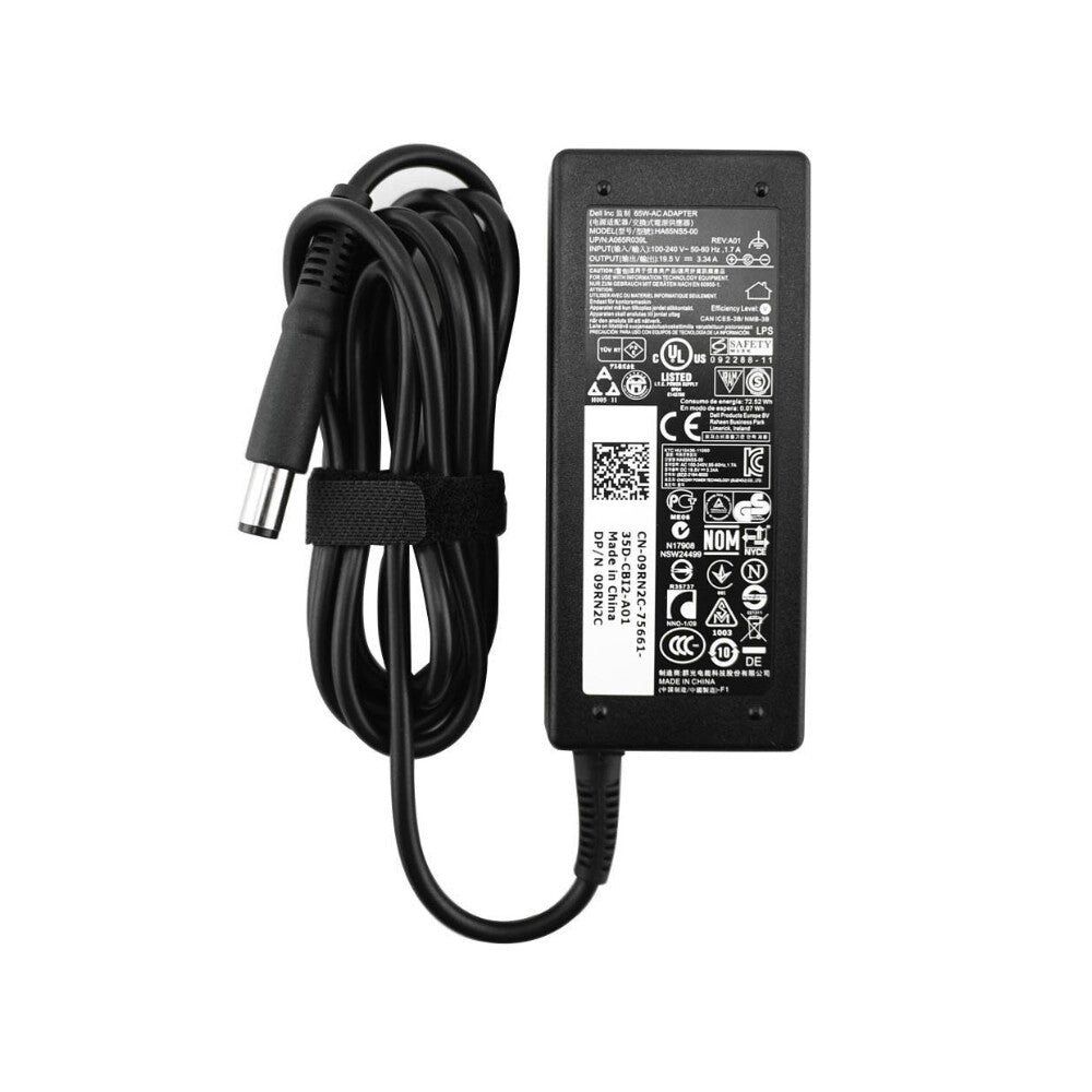 DELL 65W Barrel (7.4 x 5mm) AC Adapter for Latitude E Series with UK P - Image 1