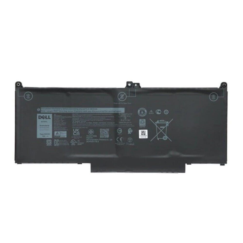 DELL Battery 4 Cell 60Whr for 7280 - OEM: DM3WC KG7VF F3YGT - Image 1